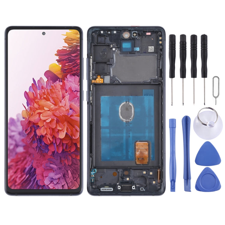 Original Super AMOLED LCD Screen for Samsung Galaxy S20 FE 4G SM-G780 Digitizer Full Assembly with Frame (Blue) - free shipping - PMC Jewellery - Order now!