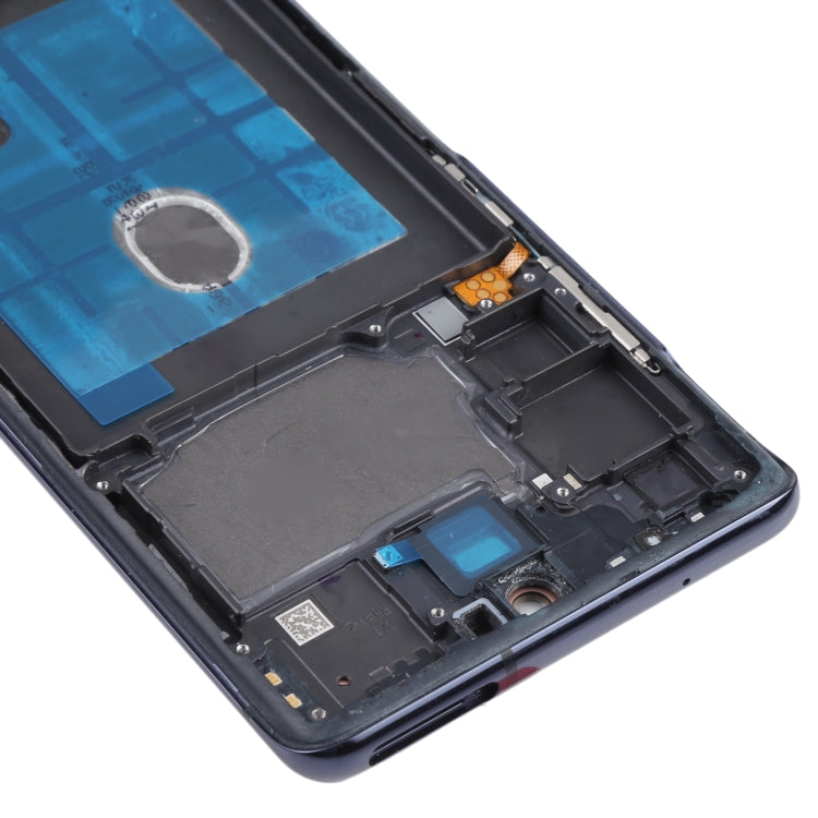 Original Super AMOLED LCD Screen for Samsung Galaxy S20 FE 4G SM-G780 Digitizer Full Assembly with Frame (Blue)