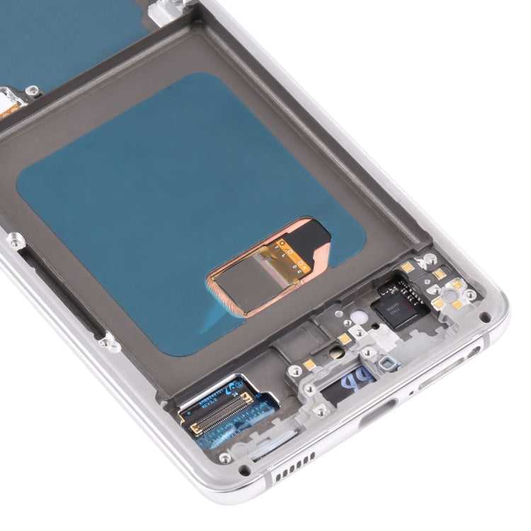 Original Super AMOLED LCD Screen For Samsung Galaxy S21 4G/S21 5G SM-G990 SM-G991 Digitizer Full Assembly with Frame (Silver) - free shipping - PMc TechLife - Order now!