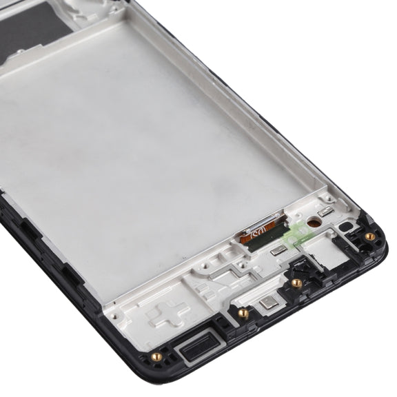 incell LCD Screen for Samsung Galaxy A22 4G Digitizer Full Assembly with Frame (Black)