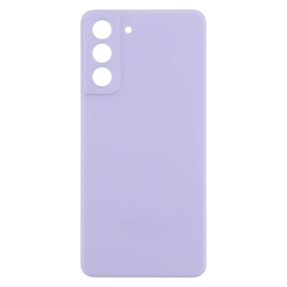 For Samsung Galaxy S21 FE 5G SM-G990B Battery Back Cover (Purple)
