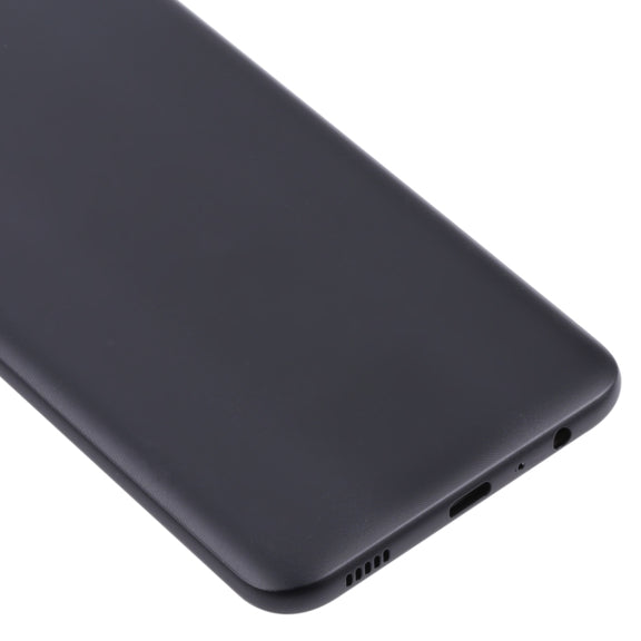 For Samsung Galaxy A03s SM-A037 Battery Back Cover (Black)