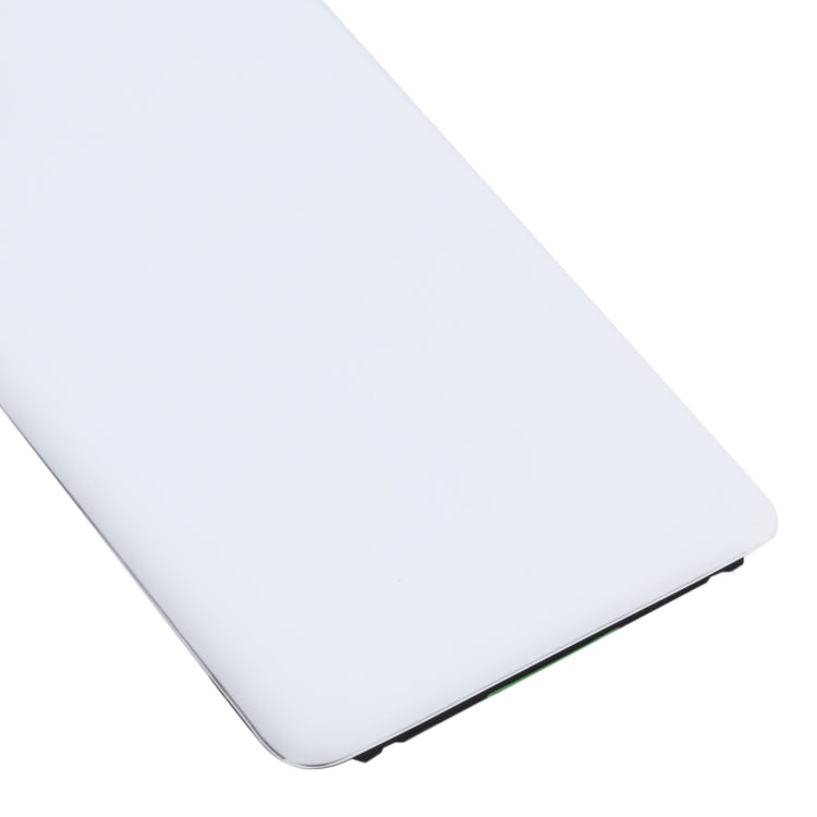 For Samsung Galaxy S21 5G Battery Back Cover with Camera Lens Cover (White)