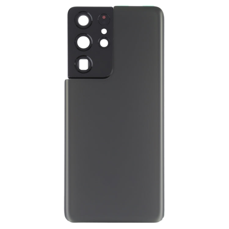For Samsung Galaxy S21 Ultra 5G Battery Back Cover with Camera Lens Cover (Grey)