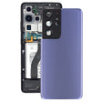 For Samsung Galaxy S21 Ultra 5G Battery Back Cover with Camera Lens Cover (Purple) - free shipping - PMc TechLife - Order now!