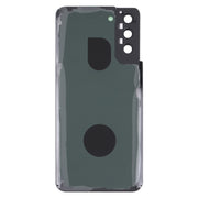 For Samsung Galaxy S21+ 5G Battery Back Cover with Camera Lens Cover (Black)