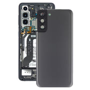 For Samsung Galaxy S21+ 5G Battery Back Cover with Camera Lens Cover (Grey)