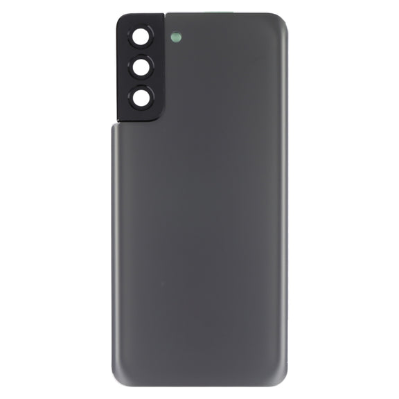 For Samsung Galaxy S21+ 5G Battery Back Cover with Camera Lens Cover (Grey)