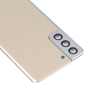 For Samsung Galaxy S21+ 5G Battery Back Cover with Camera Lens Cover (Gold)