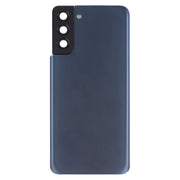 For Samsung Galaxy S21+ 5G Battery Back Cover with Camera Lens Cover (Blue)