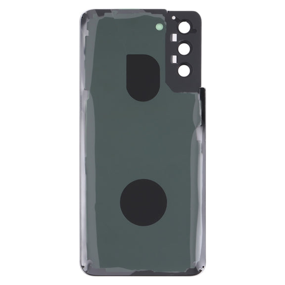 For Samsung Galaxy S21+ 5G Battery Back Cover with Camera Lens Cover (Blue)