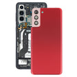 For Samsung Galaxy S21+ 5G Battery Back Cover with Camera Lens Cover (Red) - free shipping - PMc TechLife - Order now!