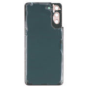 For Samsung Galaxy S21+ 5G Battery Back Cover with Camera Lens Cover (Red)
