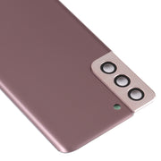 For Samsung Galaxy S21+ 5G Battery Back Cover with Camera Lens Cover (Brown)