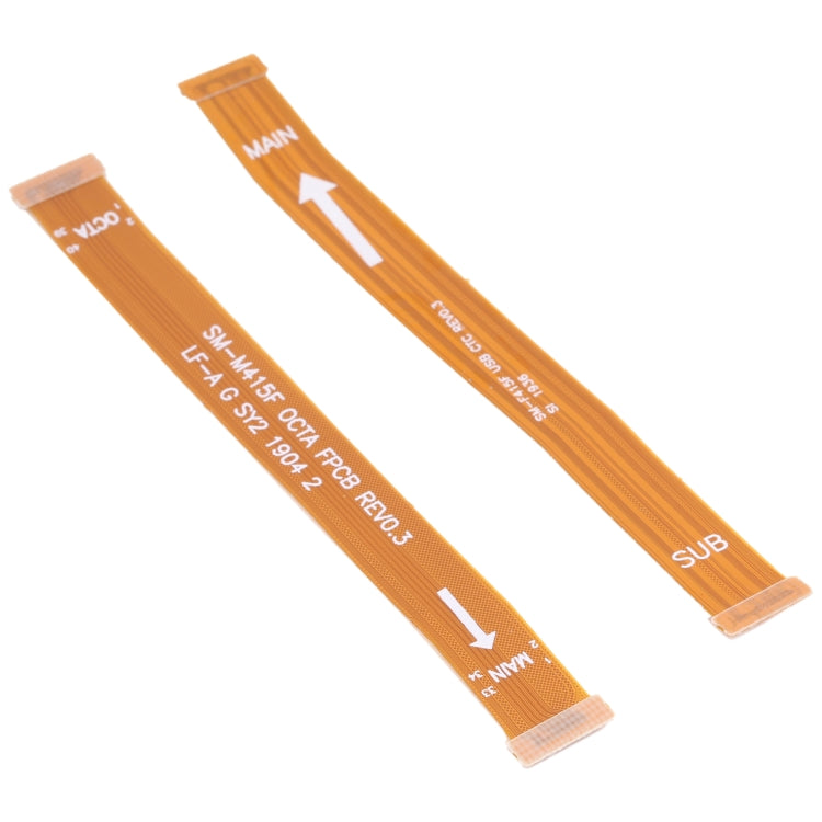 For Samsung Galaxy F41 SM-F415 1 Pair Motherboard Flex Cable - Other Galaxy Parts by PMc TechLife | Online Shopping South Africa | PMc TechLife | Buy Now Pay Later Mobicred