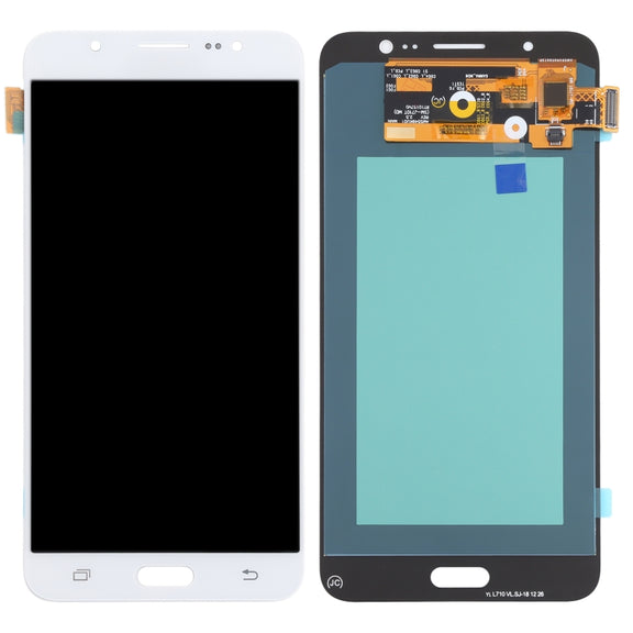OLED LCD Screen for Samsung Galaxy J7 (2016) SM-J710 With Digitizer Full Assembly (White)