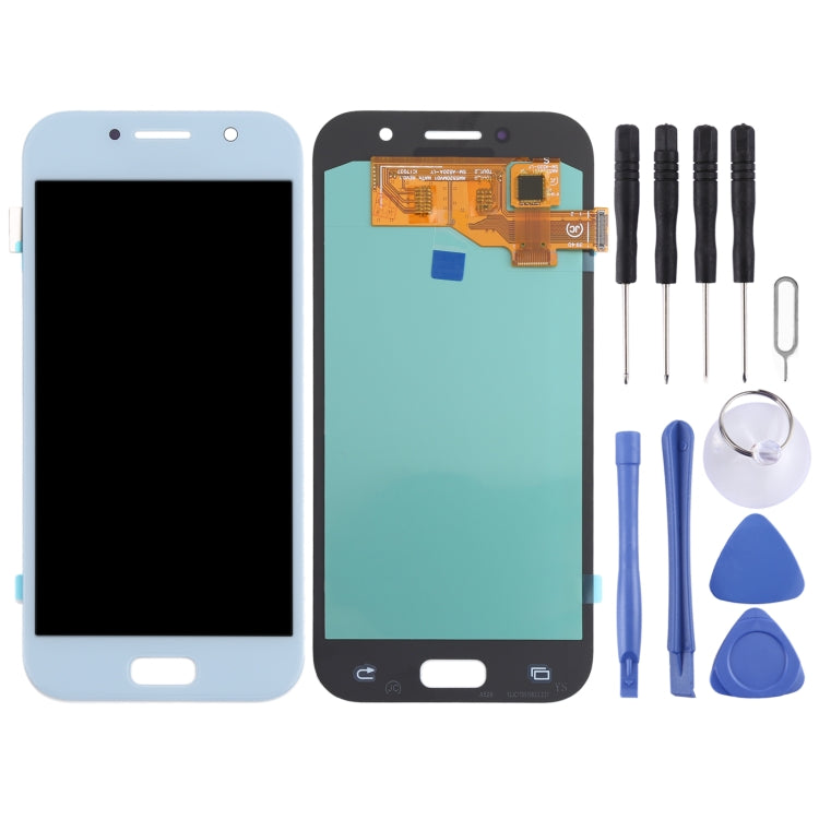 OLED LCD Screen for Samsung Galaxy A5 (2017) SM-A520 With Digitizer Full Assembly (Blue) - free shipping - PMc TechLife - Order now!