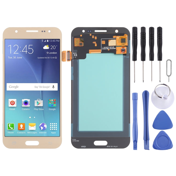 OLED LCD Screen for Samsung Galaxy J5 SM-J500 With Digitizer Full Assembly (Gold) - free shipping - PMc TechLife - Order now!