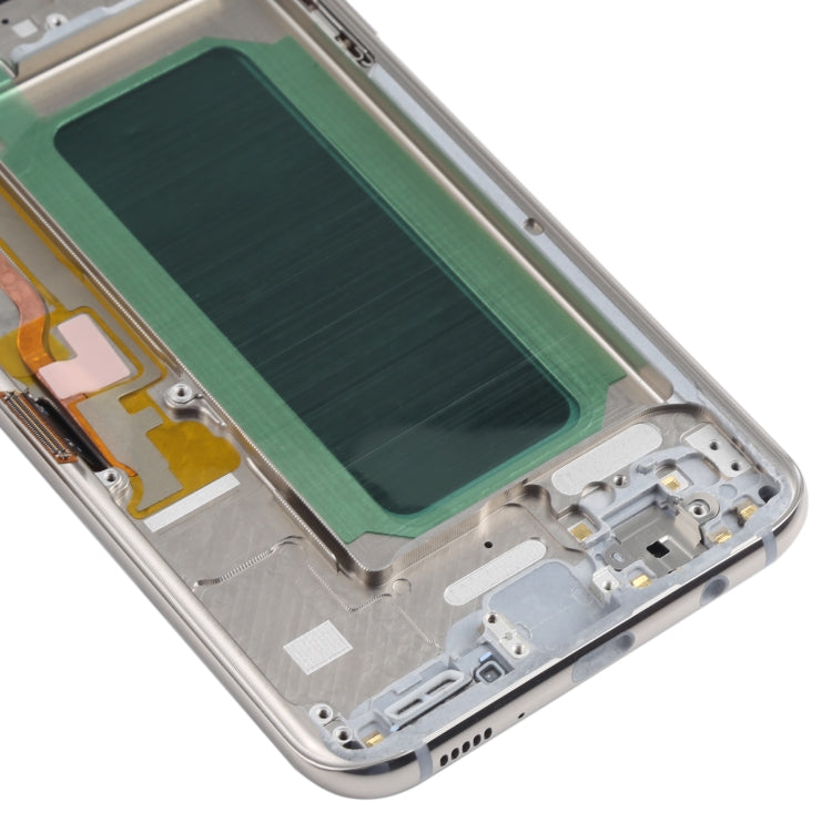 OLED LCD Screen for Samsung Galaxy S8+ SM-G955 Digitizer Full Assembly with Frame (Silver)