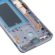 OLED LCD Screen for Samsung Galaxy S9+ SM-G965 Digitizer Full Assembly with Frame (Grey)