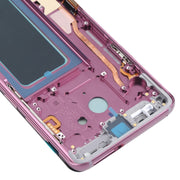 OLED LCD Screen for Samsung Galaxy S9+ SM-G965 Digitizer Full Assembly with Frame (Purple)