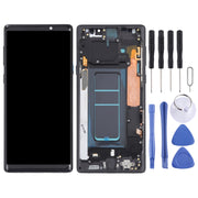 OLED LCD Screen for Samsung Galaxy Note9 SM-N960 Digitizer Full Assembly with Frame (Black)