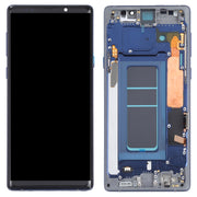 OLED LCD Screen for Samsung Galaxy Note9 SM-N960 Digitizer Full Assembly with Frame (Blue)
