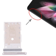For Samsung Galaxy Z Fold3 5G SM-F926 Original SIM Card Tray + SIM Card Tray (Silver)
