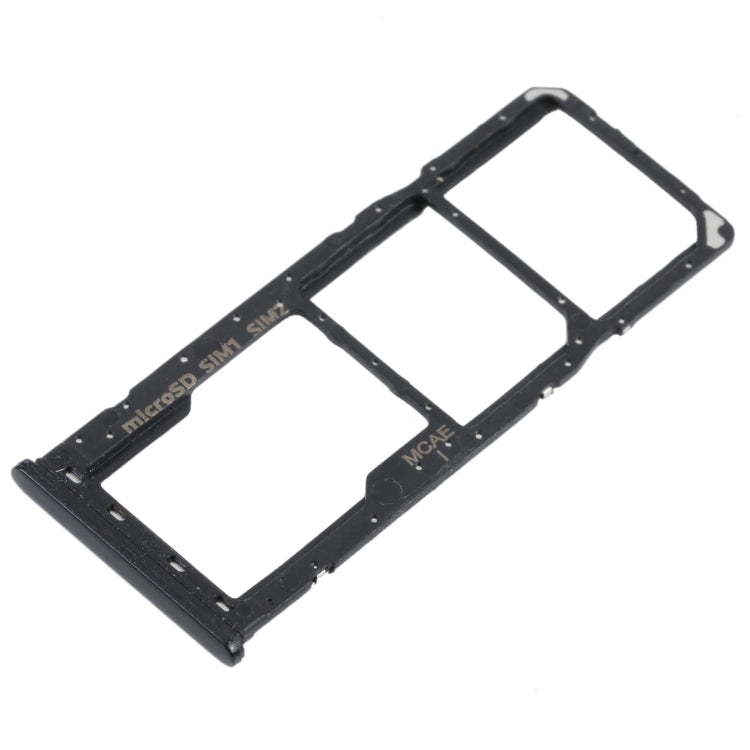 For Samsung Galaxy M21 SM-M215 SIM Card Tray + SIM Card Tray + Micro SD Card Tray (Black) - free shipping - PMc TechLife - Order now!