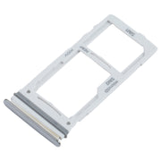 For Samsung Galaxy A52S 5G SM-A528 SIM Card Tray + SIM Card Tray / Micro SD Card Tray (Silver)