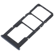 For Samsung Galaxy M32 SM-M325 SIM Card Tray + SIM Card Tray + Micro SD Card Tray (Black)