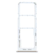 For Samsung Galaxy M32 SM-M325 SIM Card Tray + SIM Card Tray + Micro SD Card Tray (Silver) - free shipping - PMc TechLife - Order now!