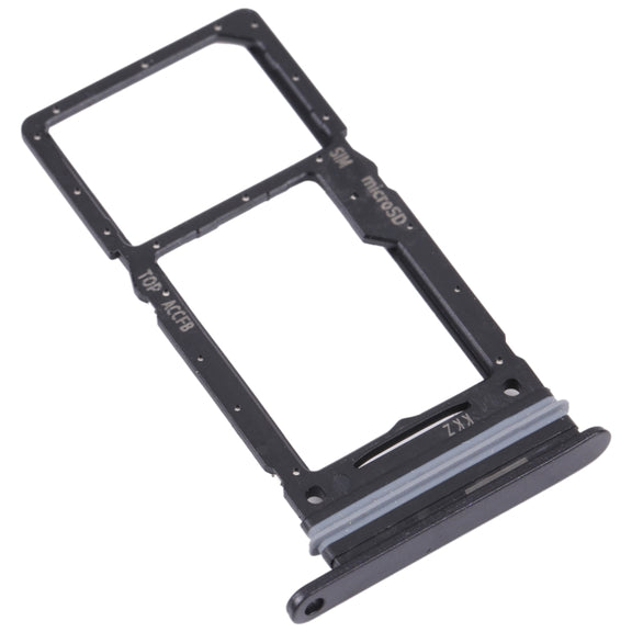 For Samsung Galaxy A33 5G SM-A336B Original SIM Card Tray + SIM Card Tray / Micro SD card tray (Black)
