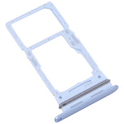 For Samsung Galaxy A33 5G SM-A336B Original SIM Card Tray + SIM Card Tray / Micro SD card tray (Blue)