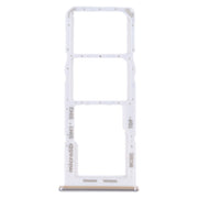 For Samsung Galaxy M32 5G SM-M326B Original SIM Card Tray + SIM Card Tray + Micro SD card tray (White)