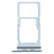 For Samsung Galaxy A73 5G SM-A736B Original SIM Card Tray + SIM Card Tray / Micro SD Card Tray (Green)