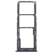 For Samsung Galaxy A13 SM-A135 Original SIM Card Tray + SIM Card Tray + Micro SD card tray (Black)