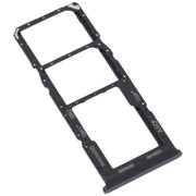 For Samsung Galaxy A13 5G SM-A136 Original SIM Card Tray + SIM Card Tray + Micro SD card tray (Black)