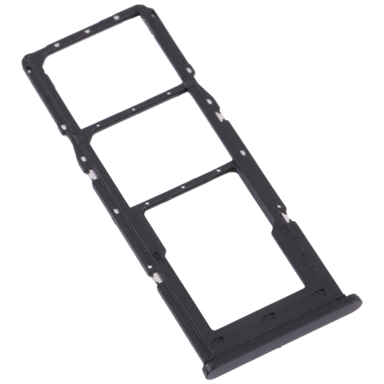 For Samsung Galaxy A13 5G SM-A136 Original SIM Card Tray + SIM Card Tray + Micro SD card tray (Black)