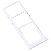 For Samsung Galaxy A13 5G SM-A136 Original SIM Card Tray + SIM Card Tray + Micro SD card tray (White)