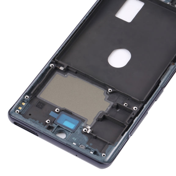 For Samsung Galaxy S20 FE 5G SM-G781B Middle Frame Bezel Plate (Black)