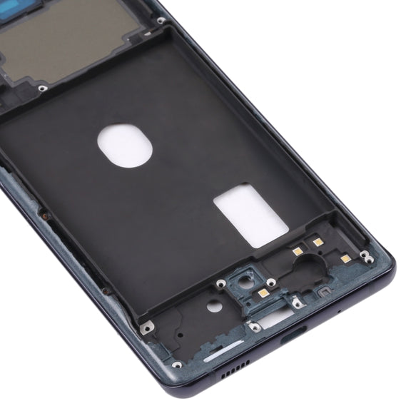 For Samsung Galaxy S20 FE 5G SM-G781B Middle Frame Bezel Plate (Black)