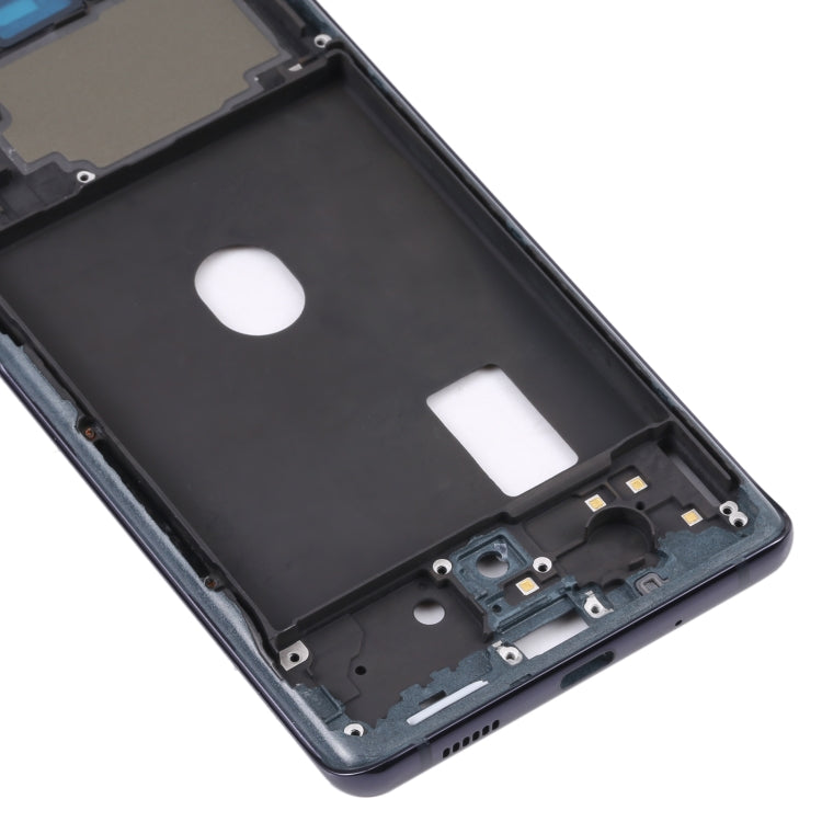 For Samsung Galaxy S20 FE 5G SM-G781B Middle Frame Bezel Plate (Black)