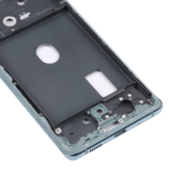 For Samsung Galaxy S20 FE 5G SM-G781B Middle Frame Bezel Plate (Blue)