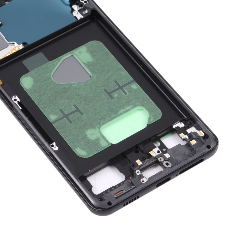 For Samsung Galaxy S21+ 5G SM-G996B Middle Frame Bezel Plate (Black)