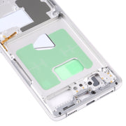 For Samsung Galaxy S21 Ultra 5G SM-G998B Middle Frame Bezel Plate (Silver)