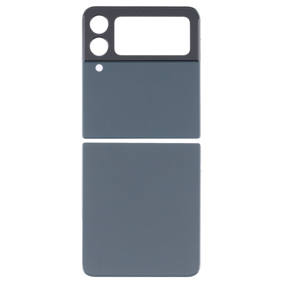 For Samsung Galaxy Z Flip3 5G SM-F711B Glass Battery Back Cover (Green)