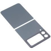 For Samsung Galaxy Z Flip3 5G SM-F711B Glass Battery Back Cover (Green)