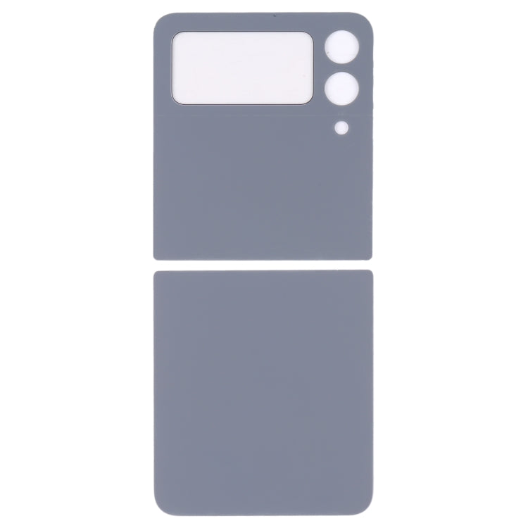 For Samsung Galaxy Z Flip3 5G SM-F711B Glass Battery Back Cover (Purple)