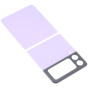 For Samsung Galaxy Z Flip3 5G SM-F711B Glass Battery Back Cover (Purple)
